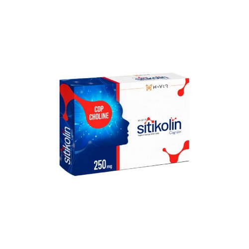 Haver Sitikolin Cognizin 250 mg 30 Kapsül | Beyin Hücrelerinin Sağlığını Korumaya ve Bilişsel Fonksiyonların İyileştirilmesine Yardımcı Takviye Edici Gıda Haver Sitikolin Cognizin 250 mg 30 Kapsül | Beyin Hücrelerinin Sağlığını Korumaya ve Bilişsel Fonksiyonların İyileştirilmesine Yardımcı Takviye Edici Gıda