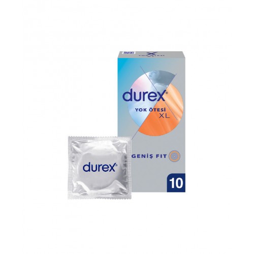 Durex Yok Ötesi XL 10'lu Prezervatif Durex Yok Ötesi XL 10'lu Prezervatif