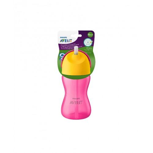 Philips Avent Pipetli Damlatmaz Bardak 300 ml | Bebeklere Özel Sıvı Akışı Kontrollü Alıştırma Bardağı