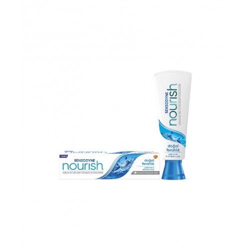 Sensodyne Nourish Diş Macunu Doğal Ferahlık 75 ml | Hassas Dişlere Özel Sensodyne Nourish Diş Macunu Doğal Ferahlık 75 ml | Hassas Dişlere Özel