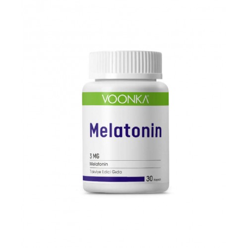 Voonka Melatonin 3 mg 30 Kapsül | Uyku Düzeni Destekleyici Takviye Gıda Voonka Melatonin 3 mg 30 Kapsül | Uyku Düzeni Destekleyici Takviye Gıda