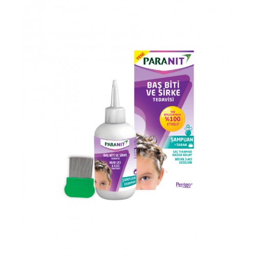 Paranit Bit Şampuanı 100 ml | Bit ve Sirke Tedavisinde Kullanıma Uygun Etkili Bit Şampuanı