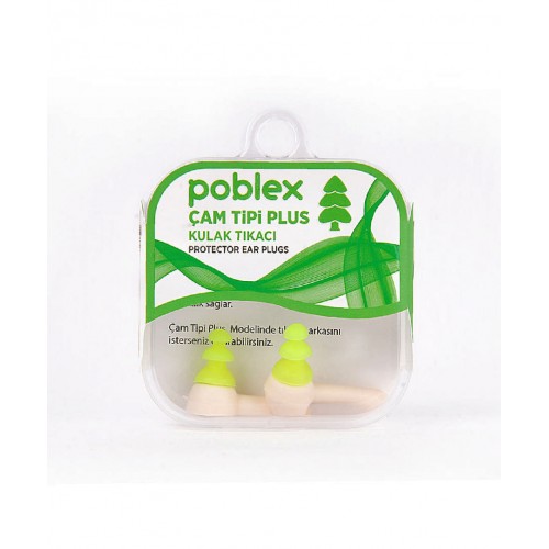Poblex Çam Tipi Kulak Tıkacı Poblex Çam Tipi Kulak Tıkacı