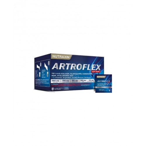 Nutraxin Artroflex Easy Move 30 Saşe | Eklem Hareketliliğini Artırmaya ve Eklem Rahatsızlıklarının Önlenmesine Yardımcı Takviye Edici Gıda Nutraxin Artroflex Easy Move 30 Saşe | Eklem Hareketliliğini Artırmaya ve Eklem Rahatsızlıklarının Önlenmesine Yardımcı Takviye Edici Gıda