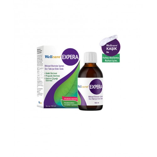 Wellcare Expera 150 ml | Genel Yaşam Kalitenizi Artırmaya Yardımcı Bitkisel Takviye Edici Gıda Wellcare Expera 150 ml | Genel Yaşam Kalitenizi Artırmaya Yardımcı Bitkisel Takviye Edici Gıda