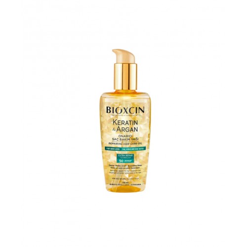 Bioxcin Keratin ve Argan Onarıcı Saç Bakım Yağı 150 ml | Yıpranmış ve Hasar Görmüş Saçlara Özel Bakım Bioxcin Keratin ve Argan Onarıcı Saç Bakım Yağı 150 ml | Yıpranmış ve Hasar Görmüş Saçlara Özel Bakım