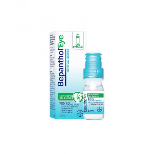 Bepanthol Eye Nemlendirici Göz Damlası 10 ml | Göz Kuruluğu, Tahriş ve Rahatsızlık Hissini Azaltmaya Yardımcı Göz Damlası Bepanthol Eye Nemlendirici Göz Damlası 10 ml | Göz Kuruluğu, Tahriş ve Rahatsızlık Hissini Azaltmaya Yardımcı Göz Damlası