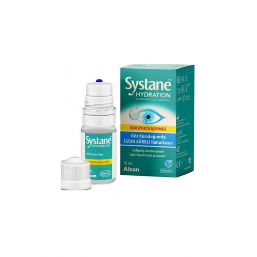 Systane Hydration Lubrikant Göz Damlası 10 ml | Göz Kuruluğunda Uzun Süreli Rahatlama Sağlayan Damla Systane Hydration Lubrikant Göz Damlası 10 ml | Göz Kuruluğunda Uzun Süreli Rahatlama Sağlayan Damla