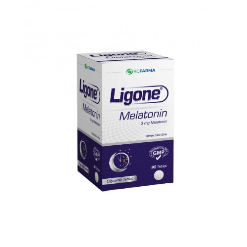 Ligone Melatonin 3 mg 90 Çiğneme Tablet | Uyku Düzeninizi Desteklemek İçin Takviye Edici Gıda Ligone Melatonin 3 mg 90 Çiğneme Tablet | Uyku Düzeninizi Desteklemek İçin Takviye Edici Gıda