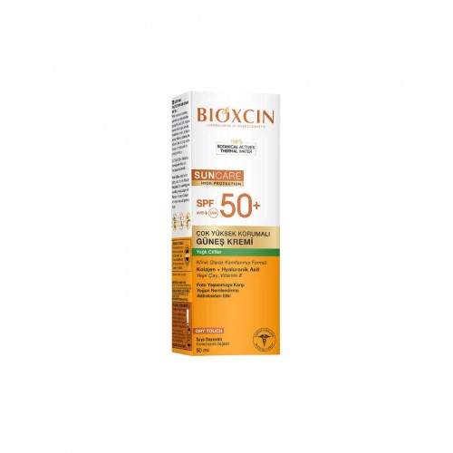 Bioxcin Sun Care Renkli Güneş Kremi SPF50  50 ml | Yağlı Ciltler İçin Renkli Güneş Kremi