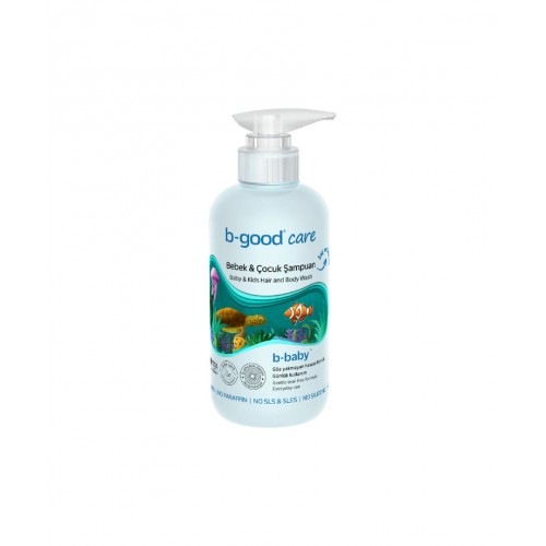 b-good b-baby Bebek ve Çocuk Saç ve Vücut Şampuanı 200 ml | Miniklerin Hassas Cildine Özel