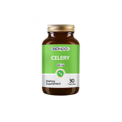 Nondo Celery 30 Kapsül | Vücut Fonksiyonlarını Dengelemeye Yardımcı Kereviz İçerikli Takviye Edici Gıda Nondo Celery 30 Kapsül | Vücut Fonksiyonlarını Dengelemeye Yardımcı Kereviz İçerikli Takviye Edici Gıda