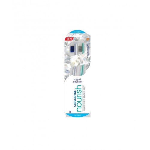 Sensodyne Nourish Diş Fırçası Sağlıklı Beyazlık 2'li Paket