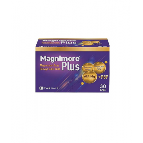 Magnimore Plus 30 Saşe | Magnezyum Takviyesi Magnimore Plus 30 Saşe | Magnezyum Takviyesi