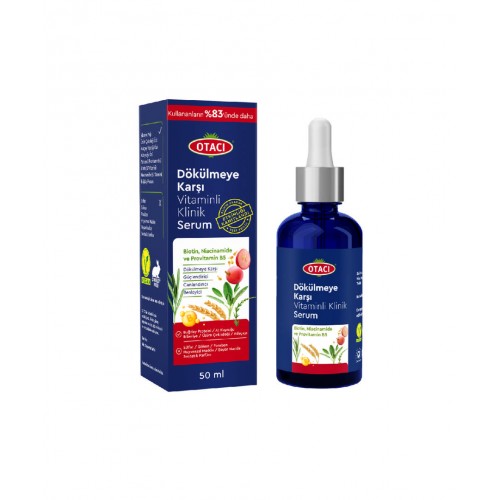 Otacı Dökülmeye Karşı Vitaminli Klinik Saç Serumu 50 ml | Besleyici Bakım