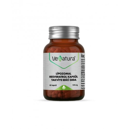 VeNatura Lipozomal Resveratrol 60 Kapsül | Antioksidan İçeren Vücudun Doğal Savunma Mekanizmasını Destekleyici Takviye Edici Gıda VeNatura Lipozomal Resveratrol 60 Kapsül | Antioksidan İçeren Vücudun Doğal Savunma Mekanizmasını Destekleyici Takviye Edici Gıda