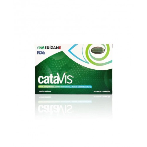 CataVIS 20 Kapsül | Göz Sağlığını Desteklemeye Yardımcı Takviye Edici Gıda CataVIS 20 Kapsül | Göz Sağlığını Desteklemeye Yardımcı Takviye Edici Gıda
