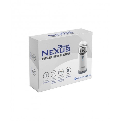Direct Nexus Portable Mesh Nebulizatör | Solunum Yolu Hastalıklarının Tedavisi İçin Kullanılan İlaç Buharlaştırıcı Cihaz Direct Nexus Portable Mesh Nebulizatör | Solunum Yolu Hastalıklarının Tedavisi İçin Kullanılan İlaç Buharlaştırıcı Cihaz