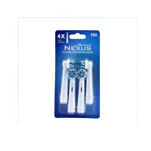 Direct Nexus Elektrikli Diş Fırçası Yedek Başlık 4'lü