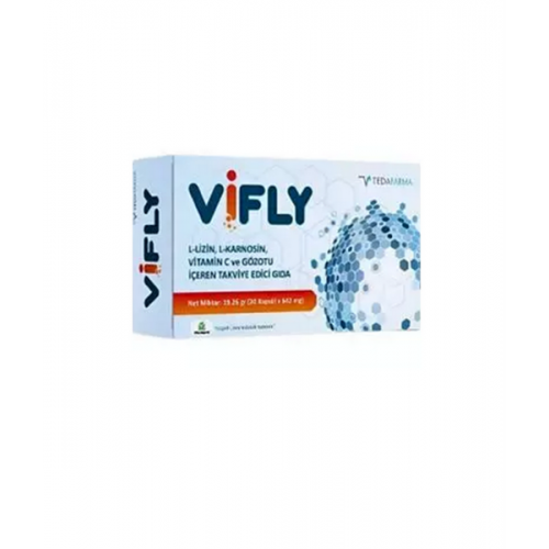 Vifly 30 Kapsül | Göz Otu, C Vitamini İçerikli Takviye Edici Gıda