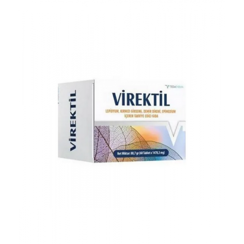 Virektil 60 Tablet | Lepidyum, Kırmızı Ginseng, Demir Dikeni, Epimedium İçeren Takviye Edici Gıda Virektil 60 Tablet | Lepidyum, Kırmızı Ginseng, Demir Dikeni, Epimedium İçeren Takviye Edici Gıda