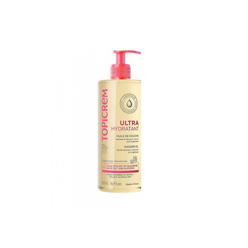 Topicrem Ultra Hydratant Shower Oil 500 ml | Cildi Nazikçe Temizlerken Nemlendiren Duş Jeli Topicrem Ultra Hydratant Shower Oil 500 ml | Cildi Nazikçe Temizlerken Nemlendiren Duş Jeli