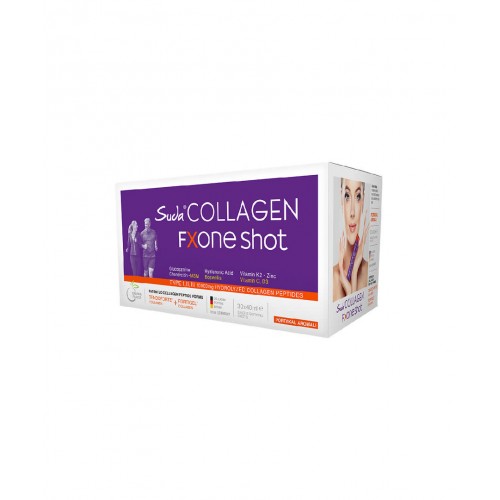 Suda Collagen Fxone Shot Orange 60 ml 30 Shot | Cildinizin Elastikliğini Artıran Kolajen Takviye Edici Shot
