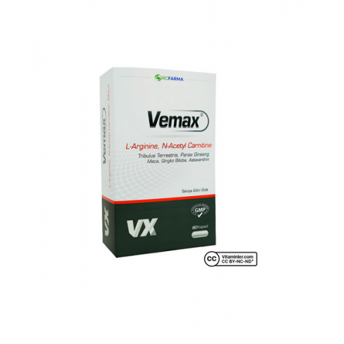 Vemax 60 Kapsül | Cinsel İşlev Bozukluklarını Gidermek İçin Takviye Gıda Vemax 60 Kapsül | Cinsel İşlev Bozukluklarını Gidermek İçin Takviye Gıda