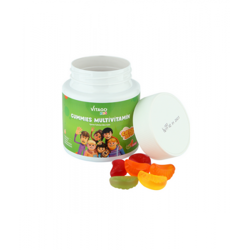 Vitago Kids Multivitamin 60 Gummies | Çocuklar İçin Multivitamin Multimineral İçeren Çiğnenebilir Form Takviye Edici Gıda Vitago Kids Multivitamin 60 Gummies | Çocuklar İçin Multivitamin Multimineral İçeren Çiğnenebilir Form Takviye Edici Gıda
