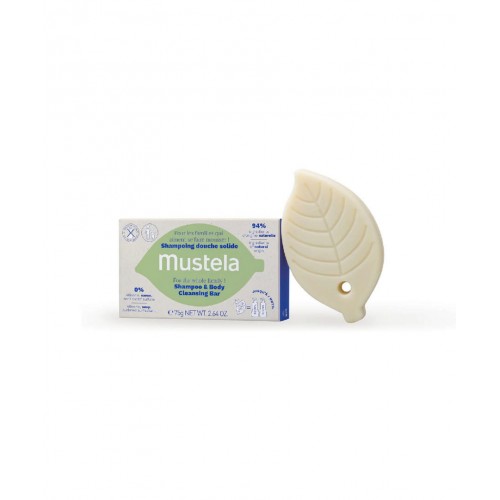 Mustela Şampuan & Vücut Temizleme Barı 75 gr | Bebeklerin Hassas Cildine Özel Mustela Şampuan & Vücut Temizleme Barı 75 gr | Bebeklerin Hassas Cildine Özel