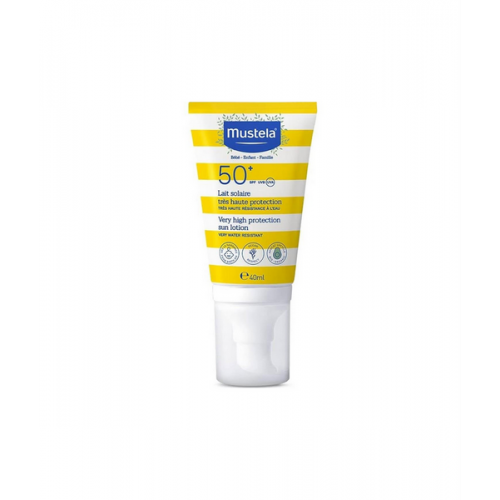 Mustela Çok Yüksek Koruma Faktörlü Güneş Losyonu 40 ml | Hem Çocuklar Hem Yetişkinlerin Kullanabileceği Güneş Koruyucu