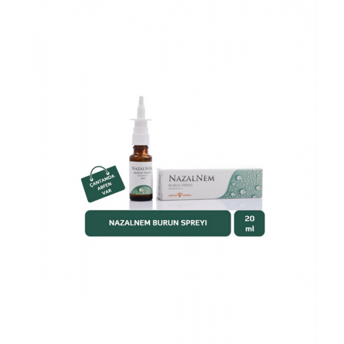 Nazalnem Burun Spreyi 20 ml | Burun Tıkanıklığını Giderici Nazal Sprey