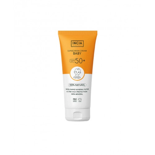 INCIA Bebekler İçin Doğal Güneş Kremi SPF50 50 ml | Bebeklerin Hassas Cildine Özel Çok Yüksek Koruma INCIA Bebekler İçin Doğal Güneş Kremi SPF50 50 ml | Bebeklerin Hassas Cildine Özel Çok Yüksek Koruma