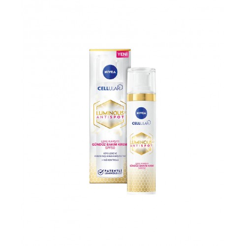 Nivea Sun Luminous630 Leke Karşıtı Güneş Koruyucu Yüz Kremi SPF50  40 ml