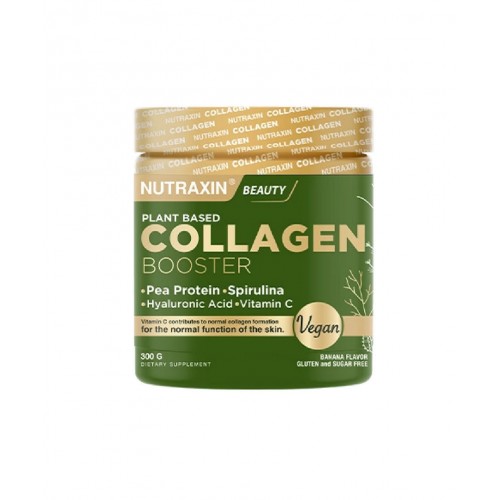 Nutraxin Vegan Collagen Booster 300 g | Cilt, Saç ve Tırnak Sağlığına Katkıda Bulunan Kolajen Takviyesi Nutraxin Vegan Collagen Booster 300 g | Cilt, Saç ve Tırnak Sağlığına Katkıda Bulunan Kolajen Takviyesi