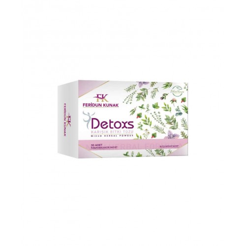 Feridun Kunak Detoxs Karışık Bitki Tozu 30 Poşet | 30 Günlük Detox Çay