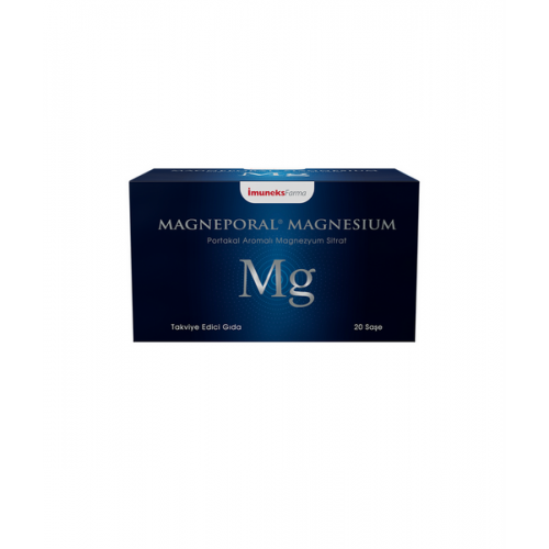 İmuneks Farma Magneporal Magnesium 20 Saşe | Kas Fonksiyonları ve Sinir Sistemi Sağlığı İçin Destek Magnezyum İmuneks Farma Magneporal Magnesium 20 Saşe | Kas Fonksiyonları ve Sinir Sistemi Sağlığı İçin Destek Magnezyum