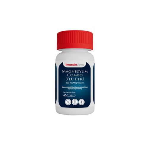 İmuneks Farma Magneporal Magnesium 60 Tablet | Kas ve Sinir Fonksiyonlarını Destekleyen, Enerji Üretimi ve Protein Sentezine Destek Magnezyum Tablet İmuneks Farma Magneporal Magnesium 60 Tablet | Kas ve Sinir Fonksiyonlarını Destekleyen, Enerji Üretimi ve Protein Sentezine Destek Magnezyum Tablet