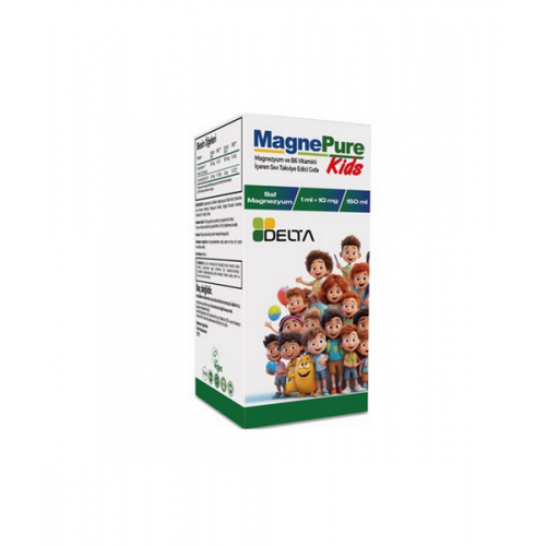 Delta Magnepure Kids 150 ml | Çocukların Büyüme ve Gelişim Süreçlerine Destek Olan Magnezyum İçeriği Delta Magnepure Kids 150 ml | Çocukların Büyüme ve Gelişim Süreçlerine Destek Olan Magnezyum İçeriği