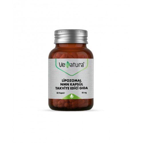 VeNatura Lipozomal NMN 60 Kapsül | Yaşlanma Karşıtı Genel Sağlığı İyileştirmeye Yardımcı Takviye Edici Gıda