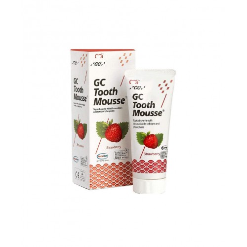 GC Tooth Mousse 40 gr | Çilek Aromalı Diş Macunu GC Tooth Mousse 40 gr | Çilek Aromalı Diş Macunu
