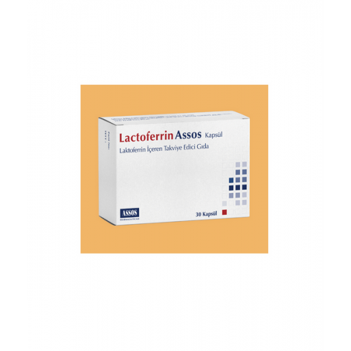 Lactoferrin Assos 30 Kapsül | Güveli ve Etkili Bir Bağışıklık Güçlendirici Olan Lactoferrin Takviyesi Lactoferrin Assos 30 Kapsül | Güveli ve Etkili Bir Bağışıklık Güçlendirici Olan Lactoferrin Takviyesi