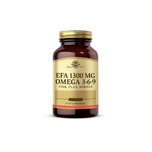 Solgar Omega 3-6-9 Efa 1300Mg 60 Kapsül | Yaşamın Getirdiği Zorluklarla Başa Çıkmak ve Genel Sağlığınızı Desteklemek İçin Takviye Edici Gıda