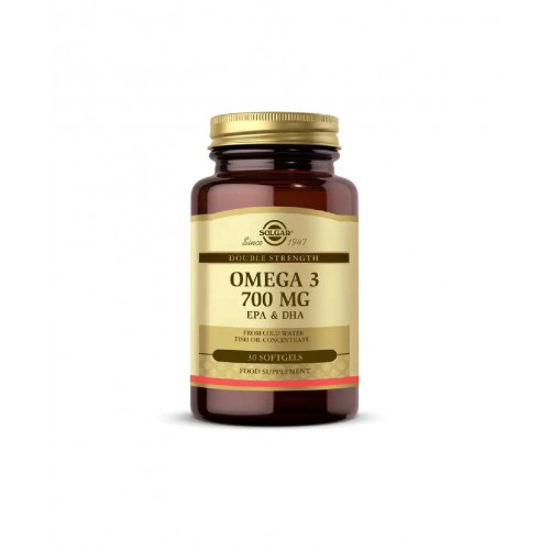 Solgar Omega-3 700 Mg 30 Softgel | Kalbin, Normal Beyin Fonksiyonlarının ve Görme Yetisinin Korunmasına Yardımcı EPA ve DHA İçeren Balık Yağı