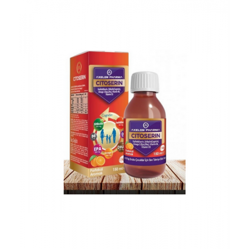 Citoserin Şurup Portakal Aromalı 150 ml | Zengin Portakal Aromasıyla İhtiyacınız Olan Besin Takviyesi Sağlar Citoserin Şurup Portakal Aromalı 150 ml | Zengin Portakal Aromasıyla İhtiyacınız Olan Besin Takviyesi Sağlar