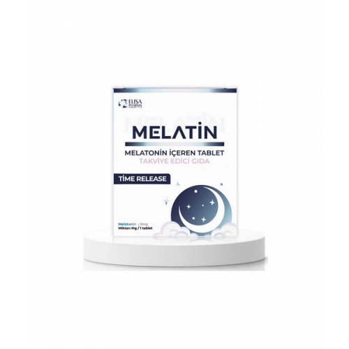 Melatin Melatonin İçeren Takviye Edici Gıda 30 Tablet | Gece Boyu Dinlendirici Bir Uyku İçin Özel Olarak Formüle Edilmiş Takviye Edici Gıda Melatin Melatonin İçeren Takviye Edici Gıda 30 Tablet | Gece Boyu Dinlendirici Bir Uyku İçin Özel Olarak Formüle Edilmiş Takviye Edici Gıda