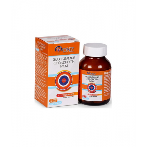 DNZ Glucosamine Chondroitin MSM 90 Tablet | Eklem Hareketliliğini Artırmaya Ve Eklem Rahatsızlıklarını Hafifletmeye Yarayan Takviye DNZ Glucosamine Chondroitin MSM 90 Tablet | Eklem Hareketliliğini Artırmaya Ve Eklem Rahatsızlıklarını Hafifletmeye Yarayan Takviye