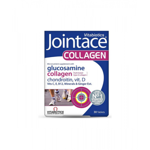 Vitabiotics Jointace Collagen Glucosamine 30 Tablet | Zengin Vitamin, Mineral ve Kolajen İçeren Takviye Gıda