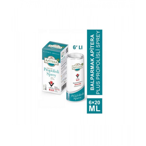 Apitera Plus Propolisli Sprey 20 ml | Saf Propolis ve Bitkisel Yağlar İçeren Takviye Edici Gıda Apitera Plus Propolisli Sprey 20 ml | Saf Propolis ve Bitkisel Yağlar İçeren Takviye Edici Gıda
