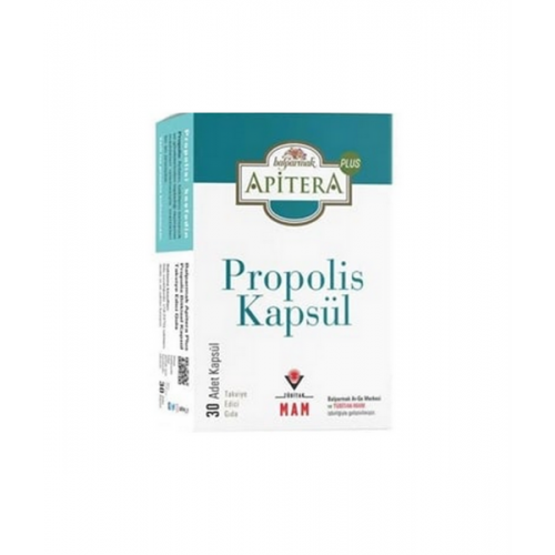 Apitera Plus Propolis 30 Kapsül | Saf Propolis İçeren Takviye Edici Gıda